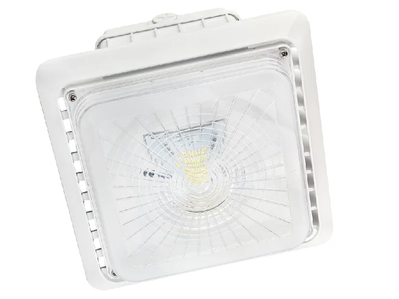 Recessed lights for game rooms to set the right moodSquare LED Garage Canopy Light, 55W, 5000K