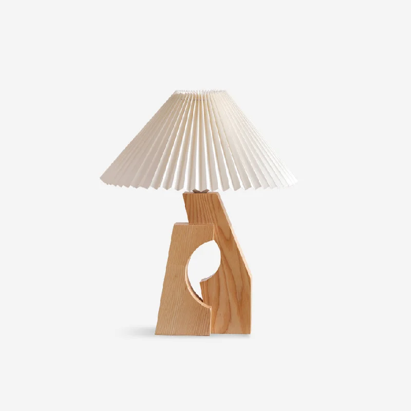 Lava Lamps for Japanese Restaurants to Add a Zen ElementZain Pleated Table Lamp