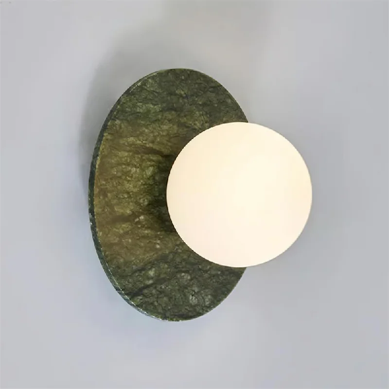 Green Marble & White