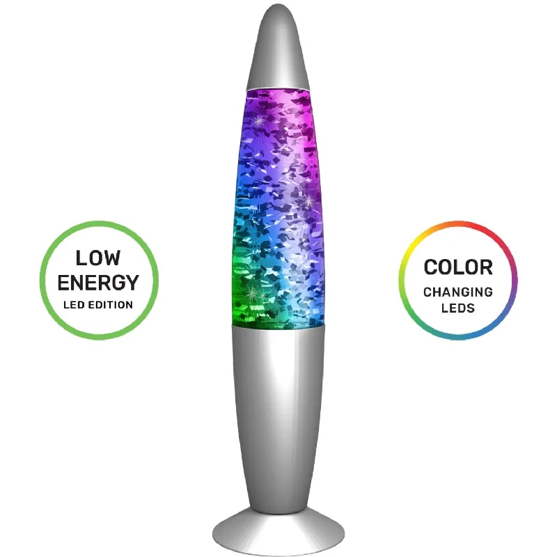Lava Lamps for Thrift Stores to Attract ShoppersParty Funlight Glitter Lamp - Multicolour H: 34cm