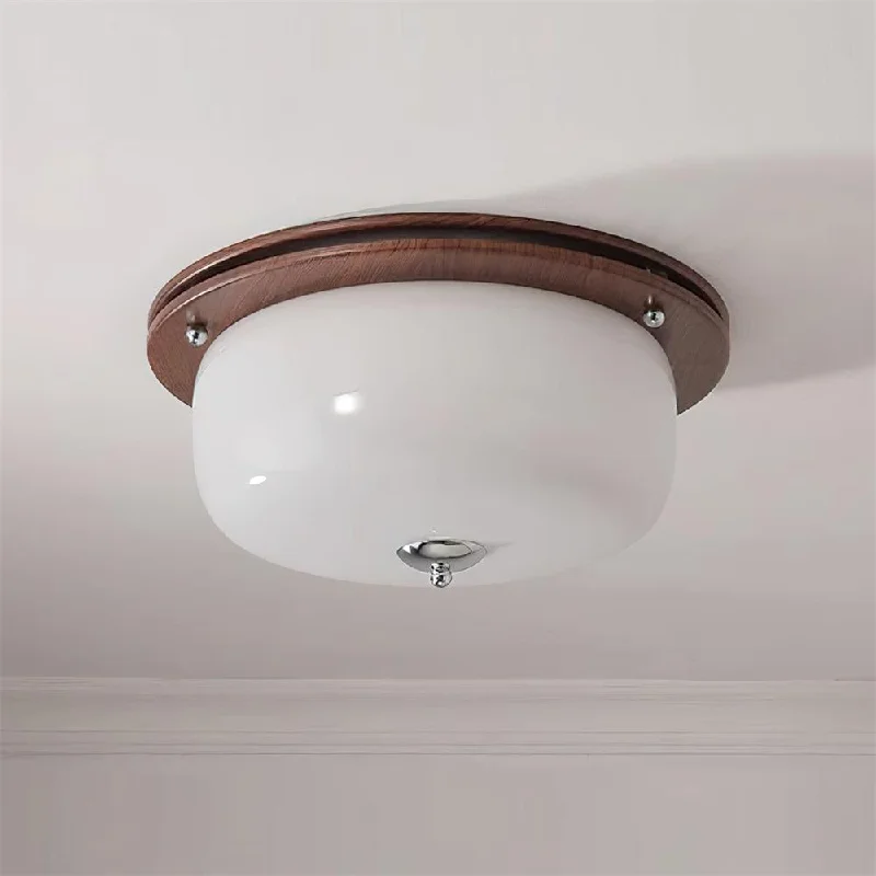 Walnut Color & White