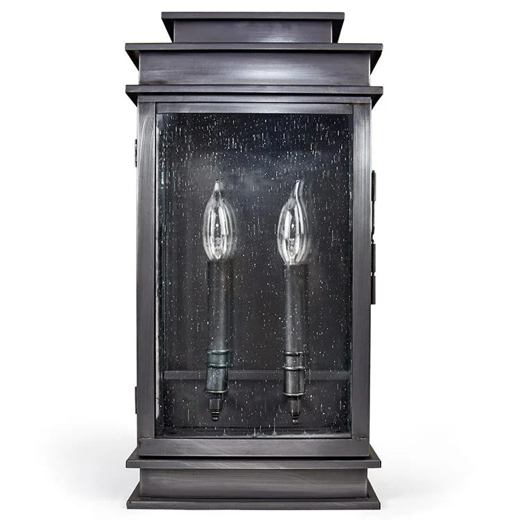 mid - century modern wall lamps with iconic shapes for a stylish studyEmpire Two-Light Outdoor Wall Lantern with Plain Mirror mid - century modern wall lamps with iconic shapes for a stylish studyEmpire Two-Light Outdoor Wall Lantern with Plain Mirror