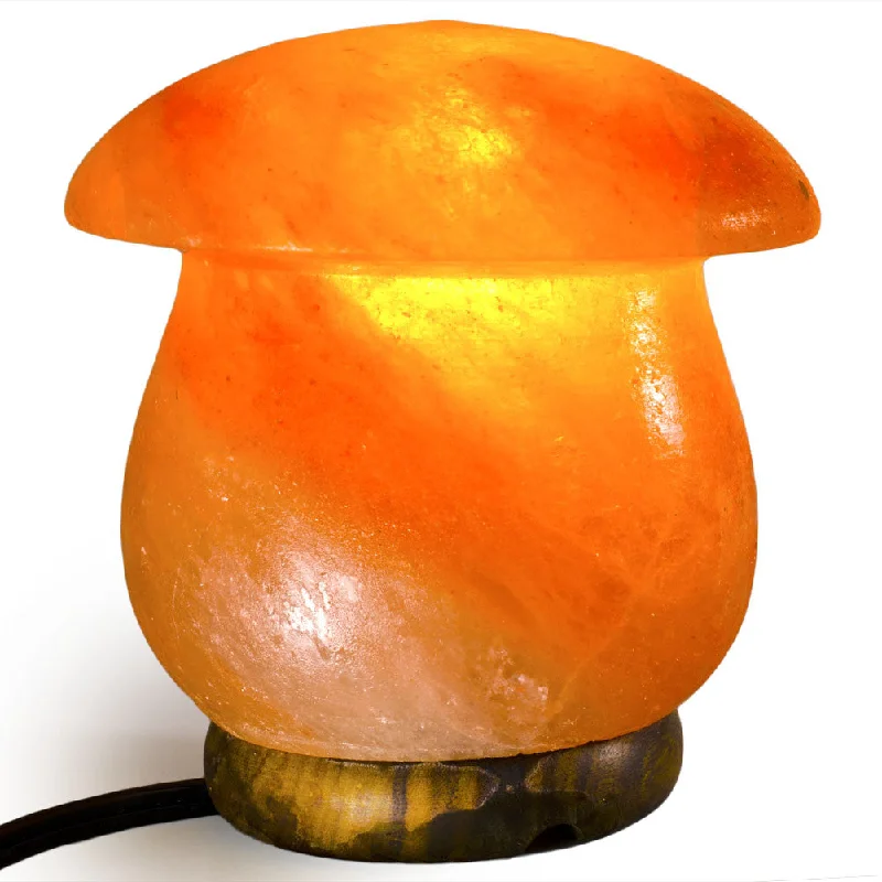 Salt Lamps with Adjustable Dimmer SwitchNatural Himalayan Mushroom Salt Lamp - 5.5" tall avg. Salt Lamps with Adjustable Dimmer SwitchNatural Himalayan Mushroom Salt Lamp - 5.5" tall avg.