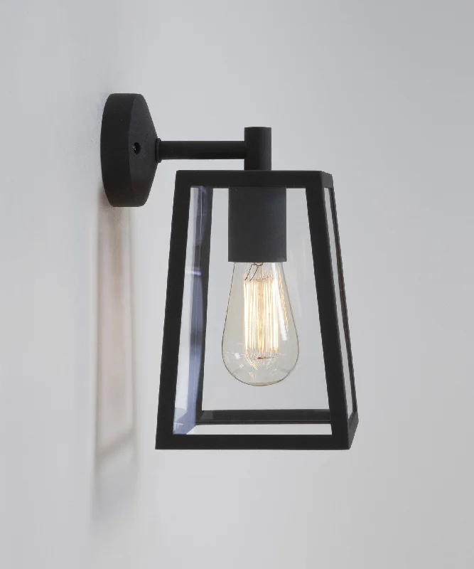 asian - inspired wall lamps with bamboo or paper shades for a zen - like Astro CALVI WALL 215 Textured Black Tapered Square Outdoor Wall Light - ID 6488 - CLEARANCE asian - inspired wall lamps with bamboo or paper shades for a zen - like Astro CALVI WALL 215 Textured Black Tapered Square Outdoor Wall Light - ID 6488 - CLEARANCE