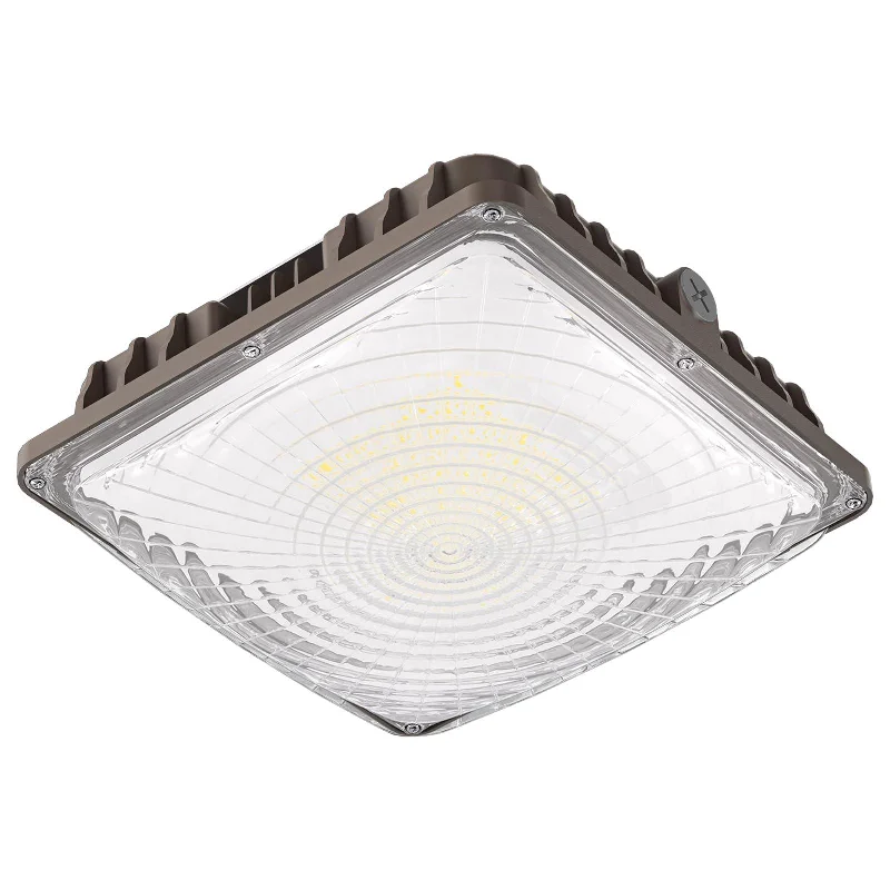 Dust - Resistant Industrial Lighting for Dirty Workspaces120W LED Canopy Lights