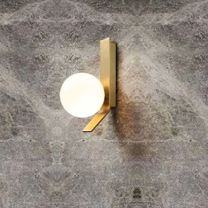 Lava Lamps for Ice Cream Parlors to Make it More FunContemporary Golden Wall Lamp with Glass Ball Lava Lamps for Ice Cream Parlors to Make it More FunContemporary Golden Wall Lamp with Glass Ball