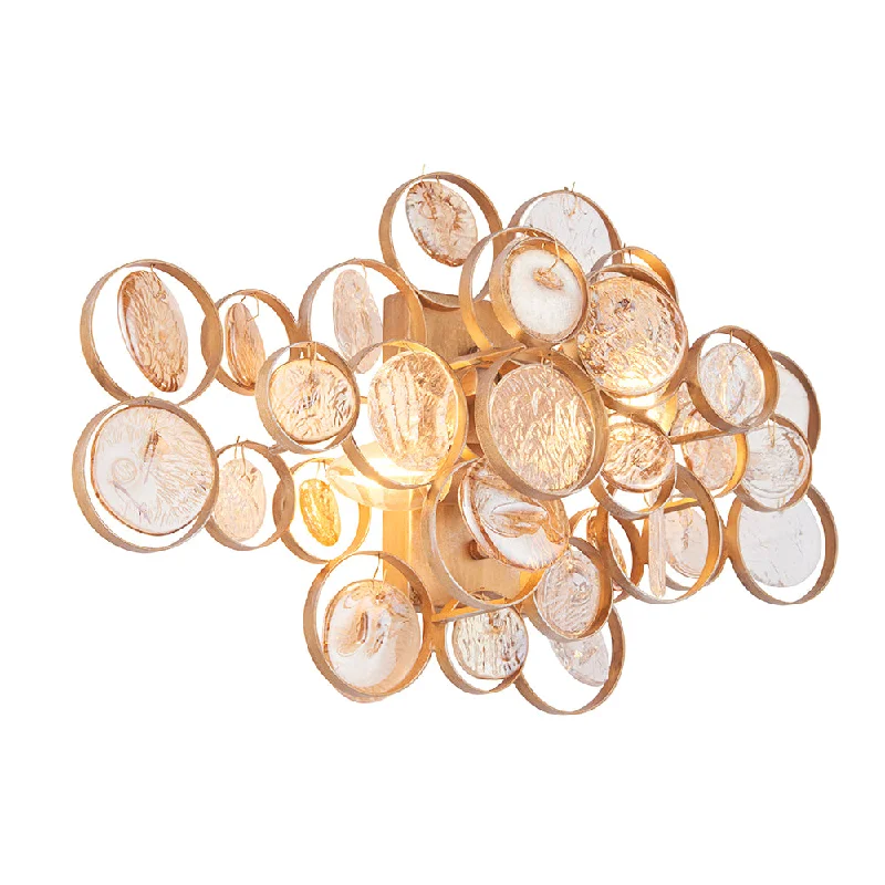 marble wall lamps with luxurious veining for high - end living spacesAntique Gold Wall Light With Clear And Amber Glass Details - ID 11119 marble wall lamps with luxurious veining for high - end living spacesAntique Gold Wall Light With Clear And Amber Glass Details - ID 11119