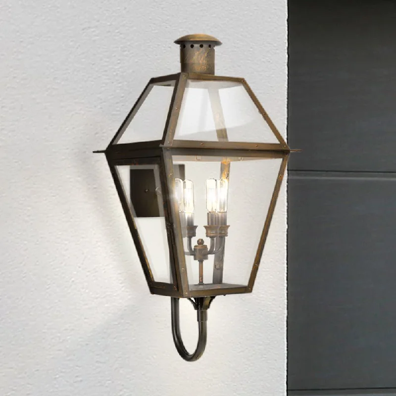 Industrial Task Lighting for Precision WorkstationsUQL1863 Vintage Outdoor Wall Sconce, 29.50''H x 13.50''W x 15.75''D, Industrial Bronze Finish, Paris Collection Industrial Task Lighting for Precision WorkstationsUQL1863 Vintage Outdoor Wall Sconce, 29.50''H x 13.50''W x 15.75''D, Industrial Bronze Finish, Paris Collection
