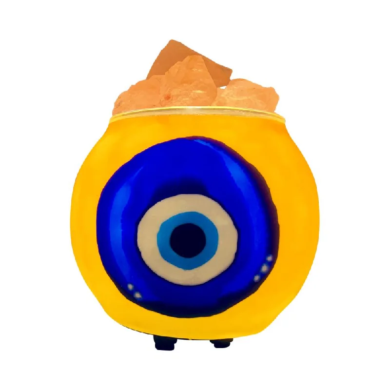 Battery - Operated Salt Lamps for Portable UseHimalayan CrystalLitez Aromatherapy Salt Lamp with UL Listed Dimmer Cord (Evil Eye) Battery - Operated Salt Lamps for Portable UseHimalayan CrystalLitez Aromatherapy Salt Lamp with UL Listed Dimmer Cord (Evil Eye)
