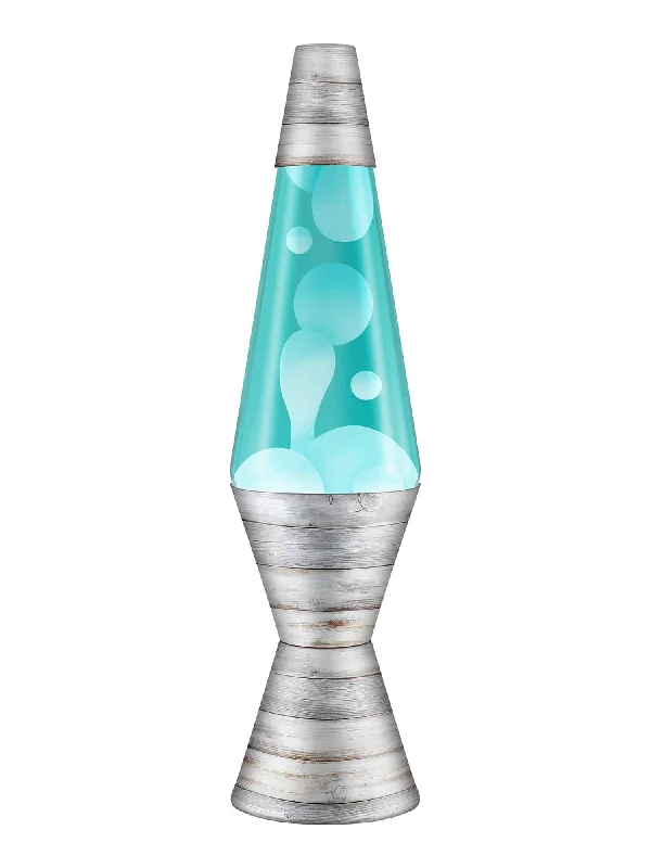 Small Lava Lamps for Desktop Decoration in OfficesWhite Teal Reclaimed Wood Lava Lamp 14.5 Small Lava Lamps for Desktop Decoration in OfficesWhite Teal Reclaimed Wood Lava Lamp 14.5