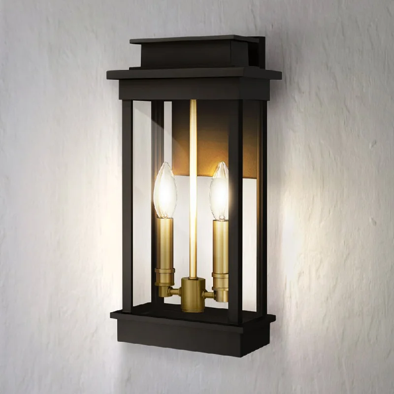 Industrial Lighting with High CRI (Color Rendering Index) for True Color PerceptionUQL1820 New Traditional Outdoor Wall Sconce, 15.50''H x 7.50''W x 5.50''D, Matte Black Finish, Selby Collection Industrial Lighting with High CRI (Color Rendering Index) for True Color PerceptionUQL1820 New Traditional Outdoor Wall Sconce, 15.50''H x 7.50''W x 5.50''D, Matte Black Finish, Selby Collection