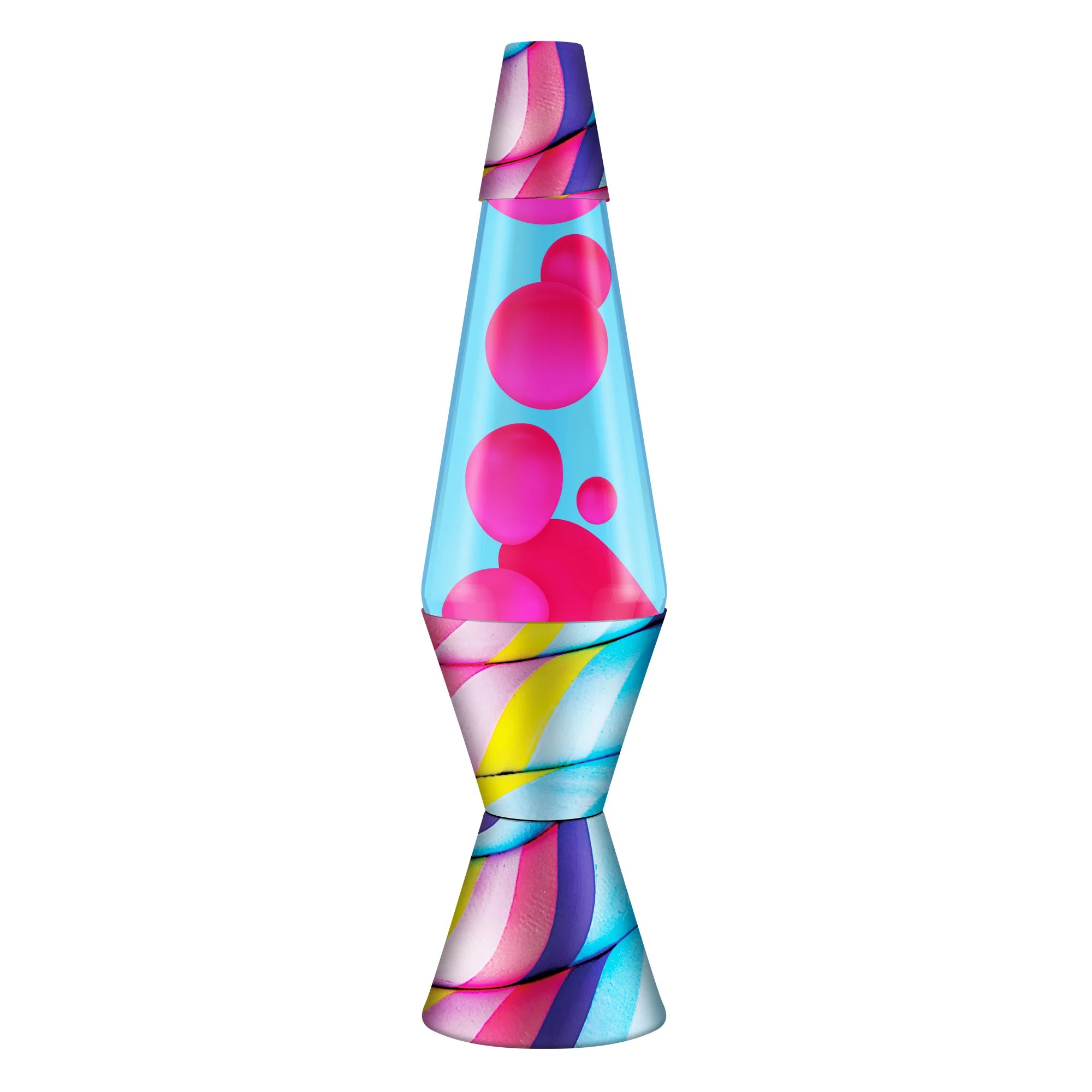 Lava Lamps with Remote Control for Easy OperationPink Blue Candy Swirl Lava Lamp 14.5 Lava Lamps with Remote Control for Easy OperationPink Blue Candy Swirl Lava Lamp 14.5