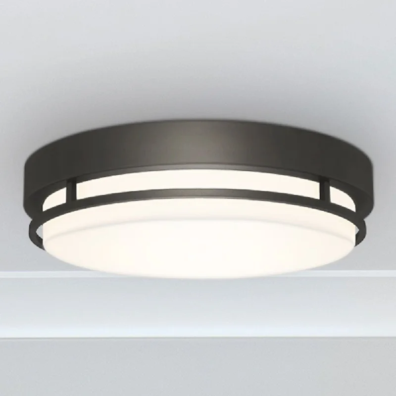 Color - Tunable Industrial Lighting for Special ApplicationsUQL4781 Minimalist Indoor Ceiling Light, 3.50''H x 14.00''W x 14.00''D, Earth Black Finish, Wahpeton Collection Color - Tunable Industrial Lighting for Special ApplicationsUQL4781 Minimalist Indoor Ceiling Light, 3.50''H x 14.00''W x 14.00''D, Earth Black Finish, Wahpeton Collection