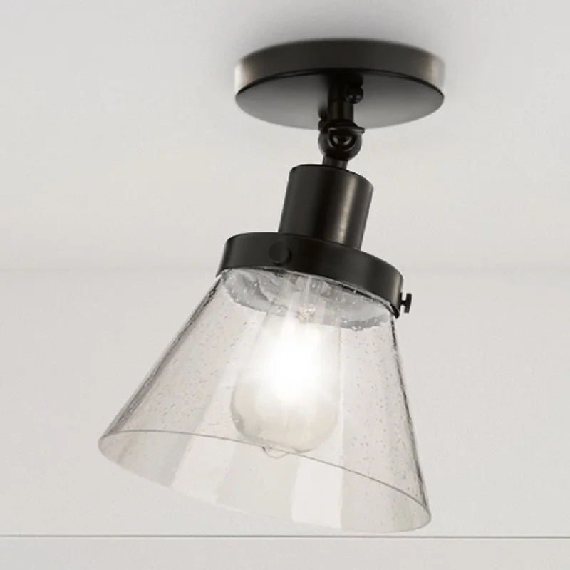 Industrial Lighting for Printing Press FacilitiesUHP4661 Modern Farmhouse Indoor Ceiling Light, 10''H x 8"W x 8''D, Matte Black Finish, Pawtucket Collection Industrial Lighting for Printing Press FacilitiesUHP4661 Modern Farmhouse Indoor Ceiling Light, 10''H x 8"W x 8''D, Matte Black Finish, Pawtucket Collection