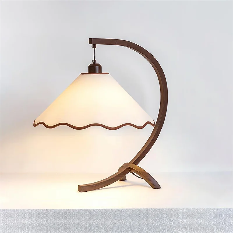 Walnut Color & White