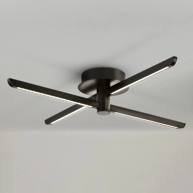 Industrial Flood Lighting for Outdoor Loading DocksUHP4821 Cosmopolitan Indoor Ceiling Light, 4-3/8''H x 25"W x 25''D, Matte Black Finish, Scranton Collection Industrial Flood Lighting for Outdoor Loading DocksUHP4821 Cosmopolitan Indoor Ceiling Light, 4-3/8''H x 25"W x 25''D, Matte Black Finish, Scranton Collection