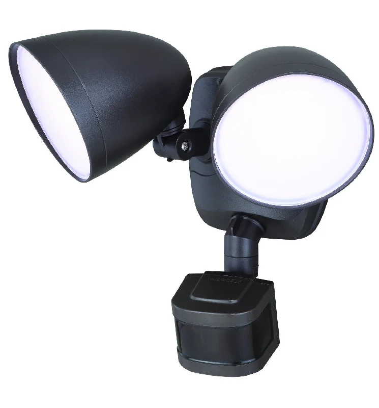 LED recessed lights with high - CRI for accurate color renderingTau Dualux 3000K LED Security Light in Bronze