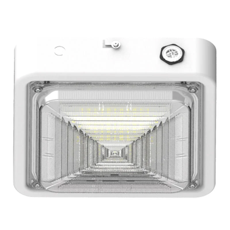 Frosted - lens recessed lights for a soft, diffused glowSquare LED Garage and Ceiling Light, 3,900 Lumens, 10W/20W/30W Selectable, 120-277V, CCT Selectable 3000K/4000K/5000K, White Finish Frosted - lens recessed lights for a soft, diffused glowSquare LED Garage and Ceiling Light, 3,900 Lumens, 10W/20W/30W Selectable, 120-277V, CCT Selectable 3000K/4000K/5000K, White Finish