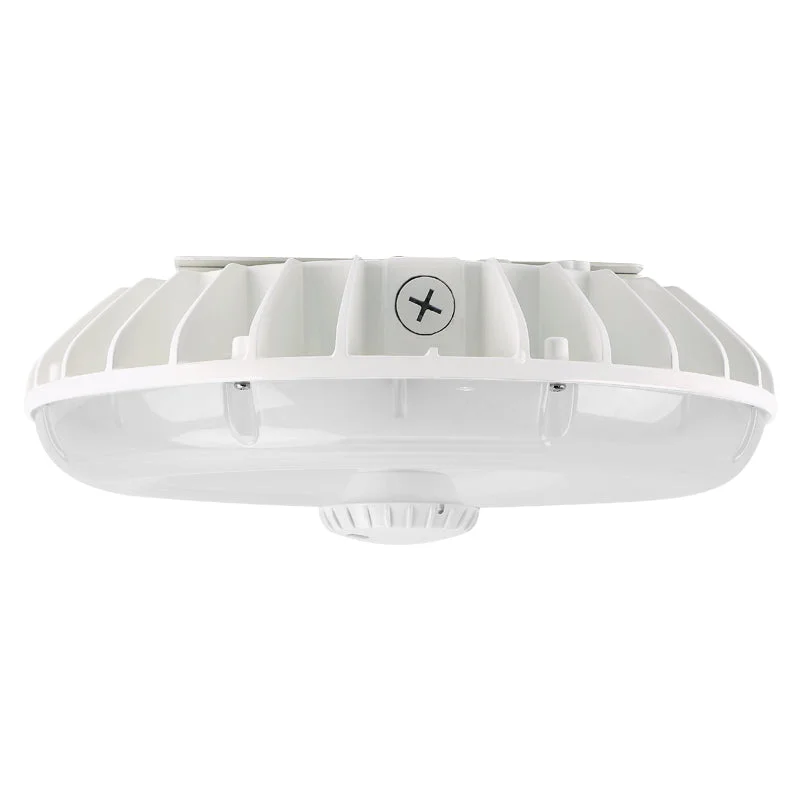 Recessed lights with adjustable trim for versatile lighting anglesLED Parking Garage Canopy Light, 60 watt, 7,500 Lumens, 120-277V, 5000K, White Finish Recessed lights with adjustable trim for versatile lighting anglesLED Parking Garage Canopy Light, 60 watt, 7,500 Lumens, 120-277V, 5000K, White Finish