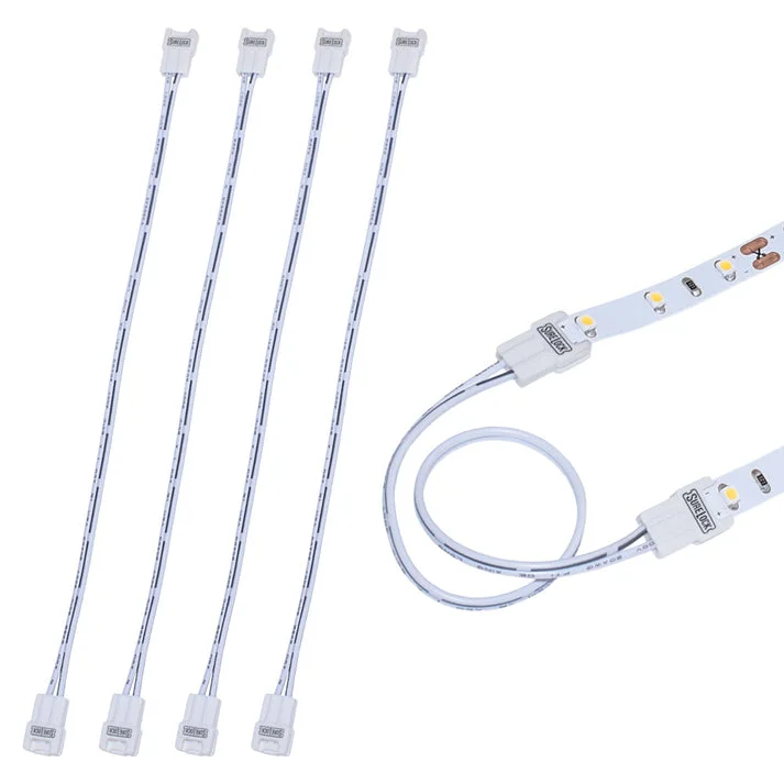 Recessed lights for stairwells to improve safety5 Pack SureLock 2 Pin LED Strip Light Wire Lead Connector Recessed lights for stairwells to improve safety5 Pack SureLock 2 Pin LED Strip Light Wire Lead Connector
