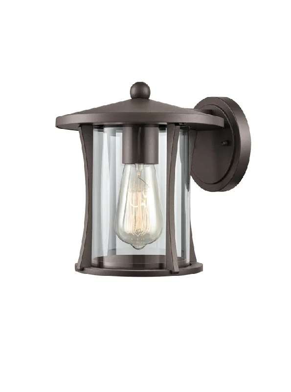 metal wall lamps with a matte black finish for a sleek and modern lookESCO Outdoor Wall Light in Brown - ID 12481 metal wall lamps with a matte black finish for a sleek and modern lookESCO Outdoor Wall Light in Brown - ID 12481