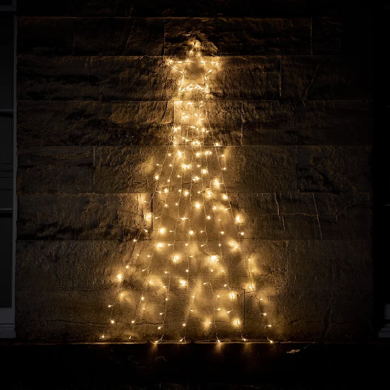 String Lights with Multicolored Bulbs for Festive Occasions1.8m Dual Colour LED 2D Christmas Tree and Star Wall Light String Lights with Multicolored Bulbs for Festive Occasions1.8m Dual Colour LED 2D Christmas Tree and Star Wall Light