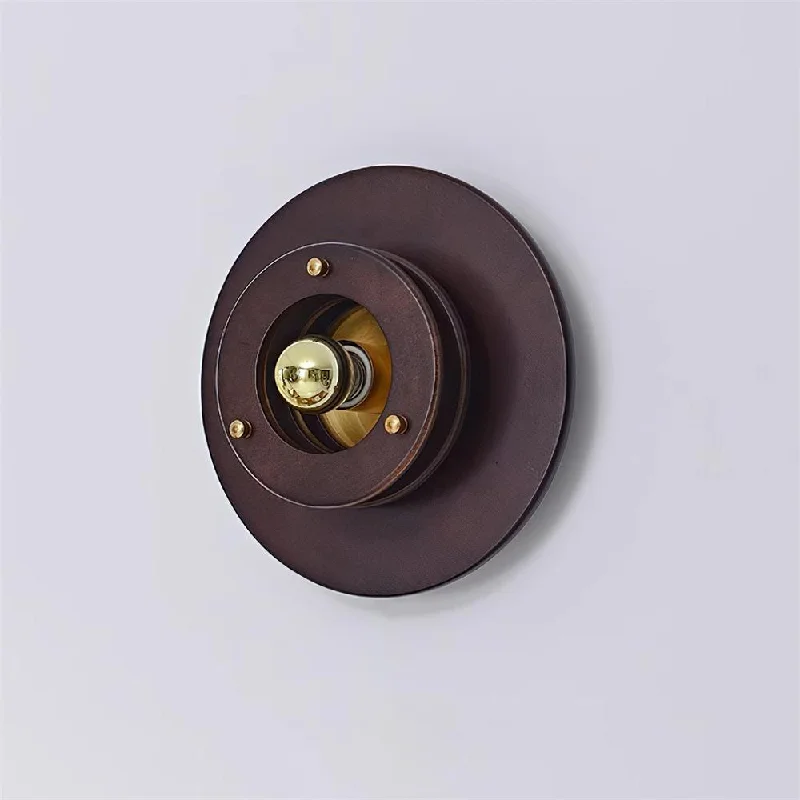 Gold & Walnut Color
