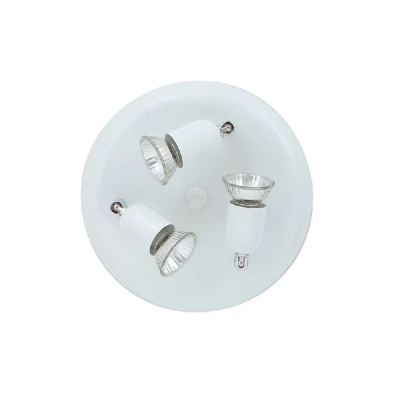Bas 3Lt Plate Spotlight - White