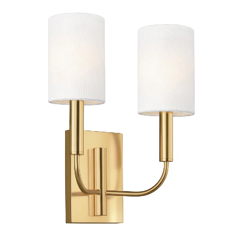 bohemian wall lamps with colorful glass for an eclectic hallwayBRI Satin Brass Double Arm Wall Light - ID 10950 bohemian wall lamps with colorful glass for an eclectic hallwayBRI Satin Brass Double Arm Wall Light - ID 10950