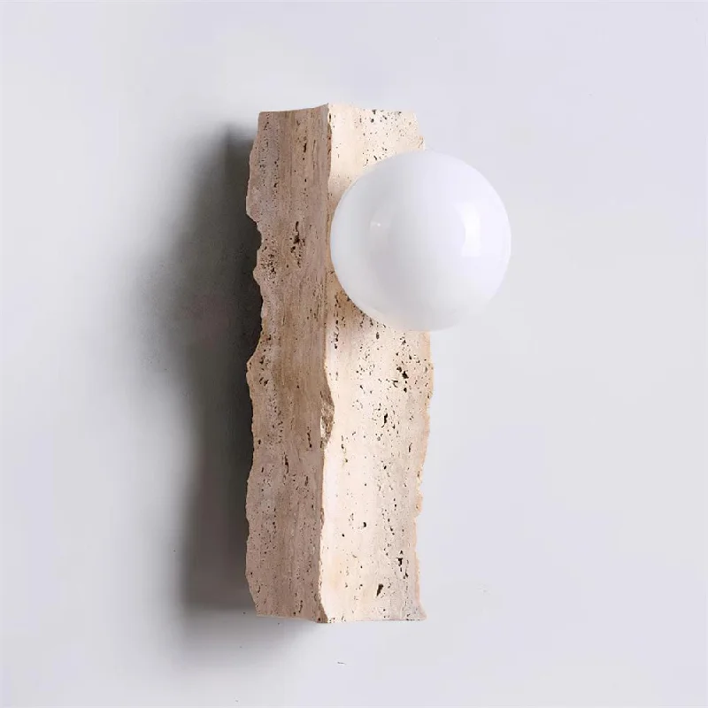 Beige & White