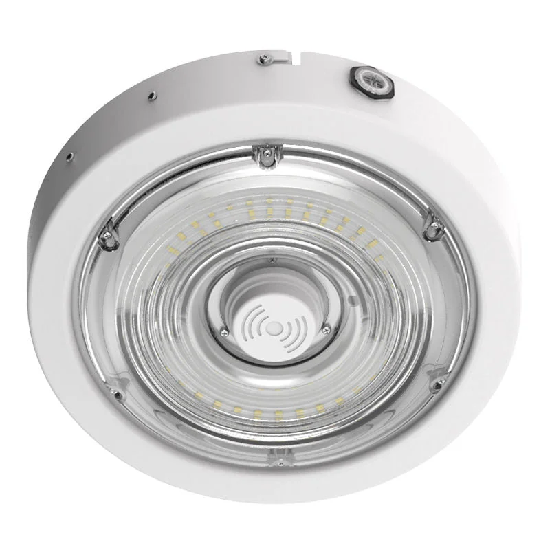 Recessed lights for laundry rooms with a long lifespanRound LED Garage and Ceiling Light with Sensor and Emergency Backup Battery, 6,750 Lumens, 30W/40W/50W Selectable, 120-277V, CCT Selectable 3000K/4000K/5000K, White Finish Recessed lights for laundry rooms with a long lifespanRound LED Garage and Ceiling Light with Sensor and Emergency Backup Battery, 6,750 Lumens, 30W/40W/50W Selectable, 120-277V, CCT Selectable 3000K/4000K/5000K, White Finish