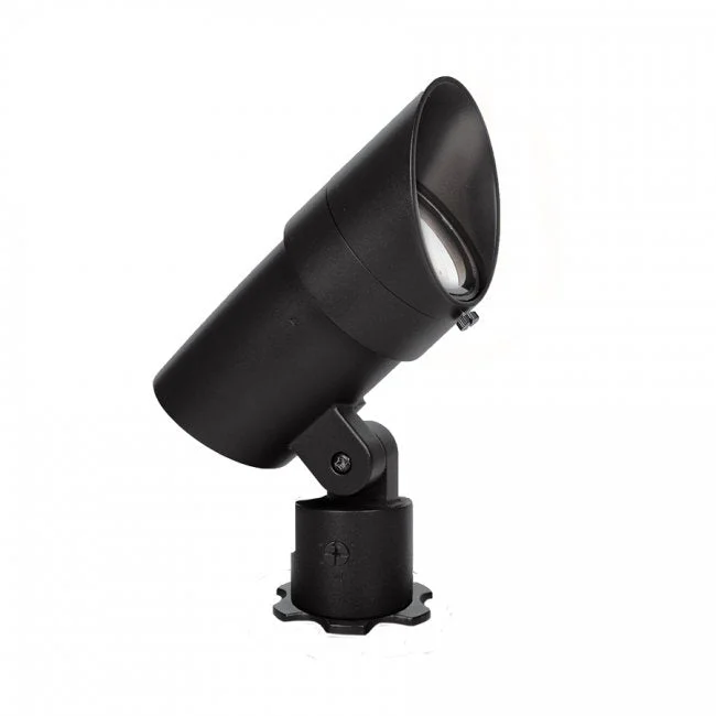 Recessed lights for game rooms to set the right mood2700K 85CRI LED Spot Light in Black On Aluminum