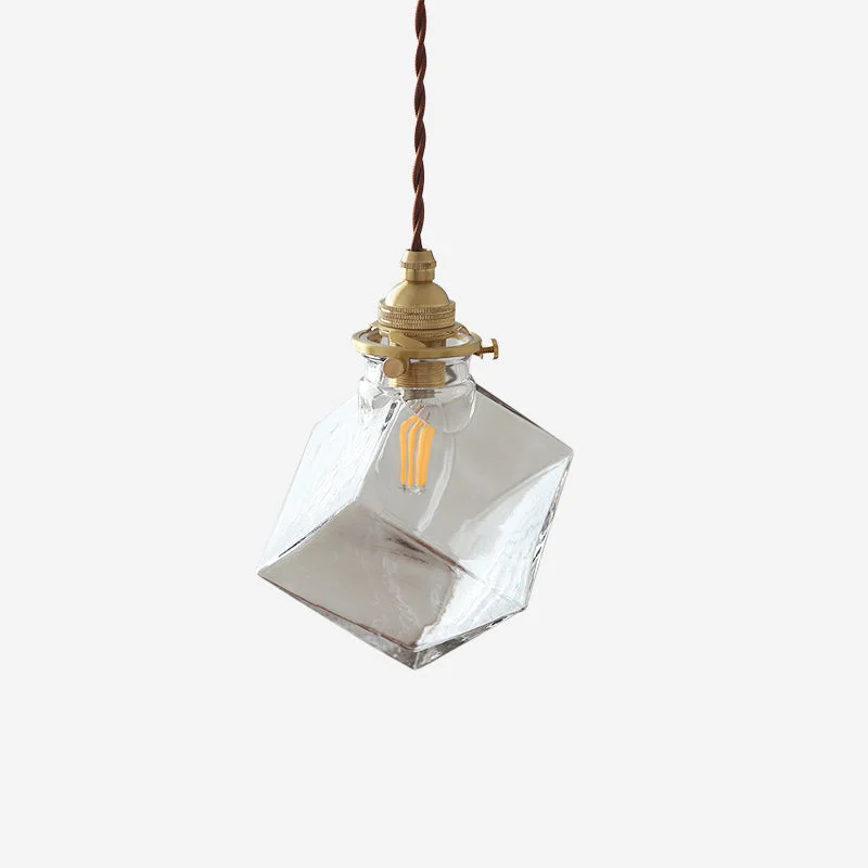 Lava Lamps with Glitter - Infused Wax for Sparkly EffectsFelix Glass Pendant Lamp