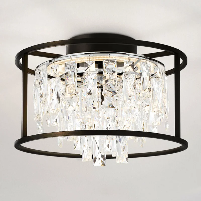 Industrial Lighting with High CRI (Color Rendering Index) for True Color PerceptionUQL5260 Contemporary Indoor Ceiling Light, 11''H x 15''W x 15''D, Matte Black Finish, Stralsund Collection Industrial Lighting with High CRI (Color Rendering Index) for True Color PerceptionUQL5260 Contemporary Indoor Ceiling Light, 11''H x 15''W x 15''D, Matte Black Finish, Stralsund Collection