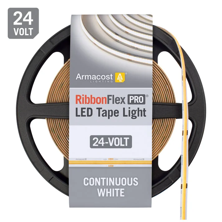 Recessed lights for retail store display areasRibbonFlex Pro White COB LED Strip Light Tape, 24V, 4200 Lumens, 60W, 2700K Recessed lights for retail store display areasRibbonFlex Pro White COB LED Strip Light Tape, 24V, 4200 Lumens, 60W, 2700K