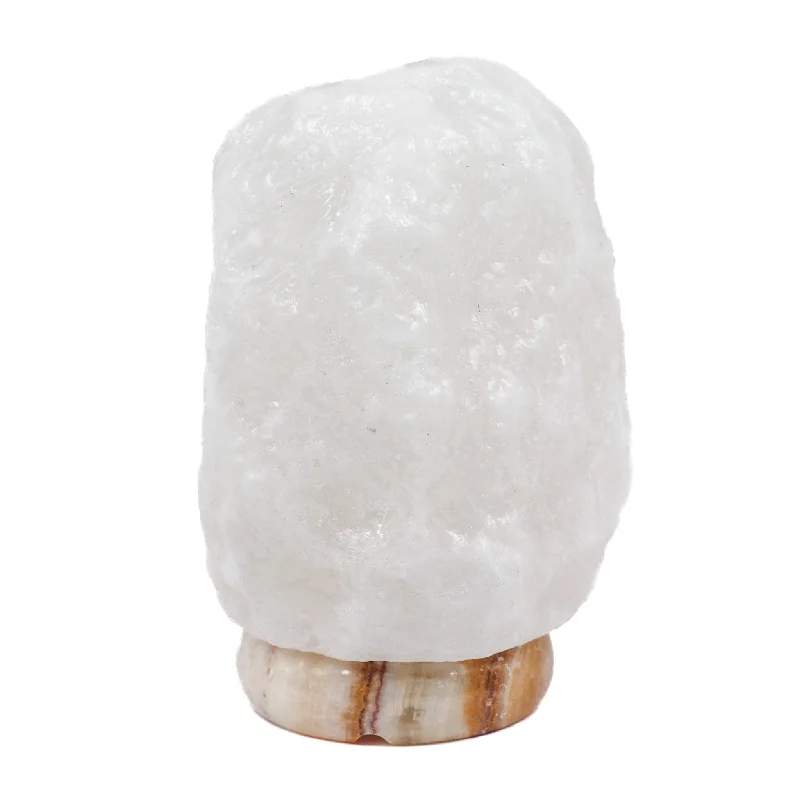 Salt Lamps for Art Studios to Set a Creative MoodNatural White Salt Lamp (12-15 lb) (5.5-7 KG) (10-11") w/ Onyx Base Salt Lamps for Art Studios to Set a Creative MoodNatural White Salt Lamp (12-15 lb) (5.5-7 KG) (10-11") w/ Onyx Base