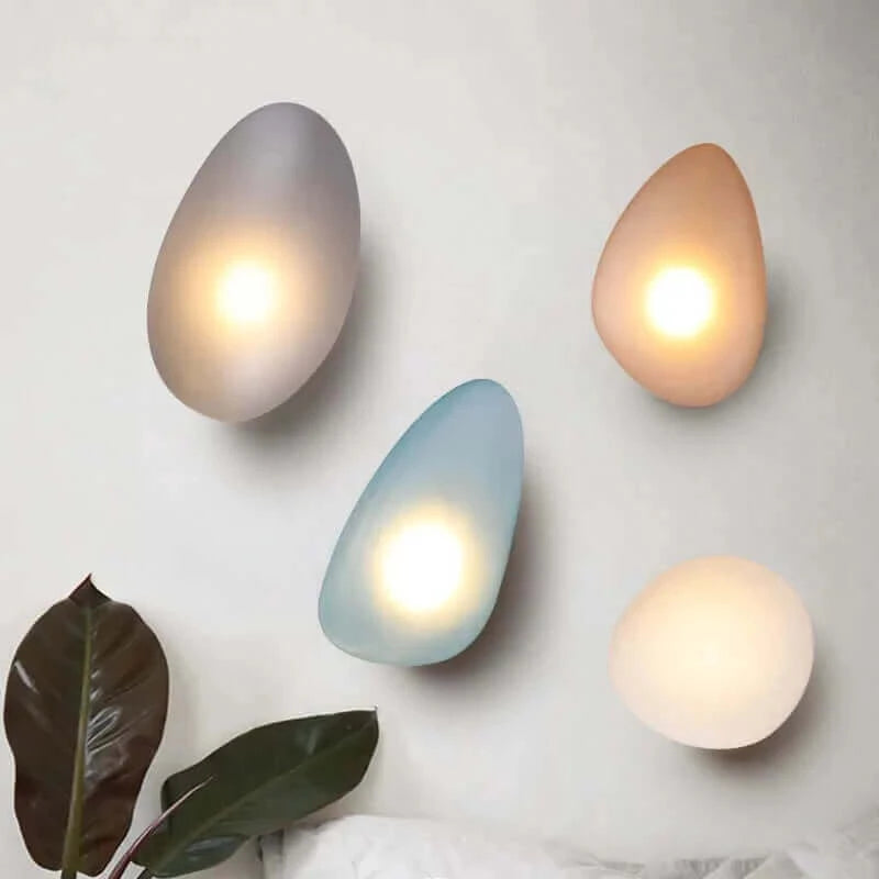 Lava Lamps for Pop - Up Food Festivals to Attract VisitorsElegant Frosted Glass Pebble Wall Lamp - Minimalist Nordic Style Lava Lamps for Pop - Up Food Festivals to Attract VisitorsElegant Frosted Glass Pebble Wall Lamp - Minimalist Nordic Style