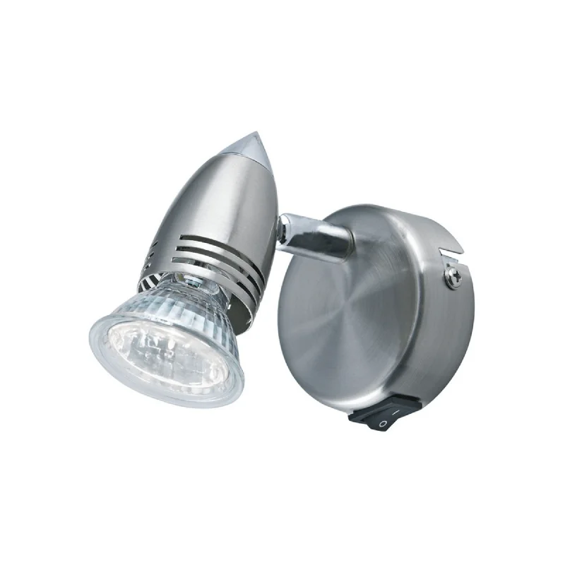 Gemini Single Wall Bracket Satin Chrome