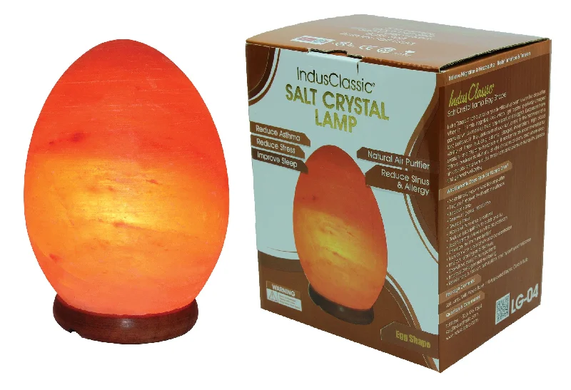 Himalayan Salt Lamps for Bedroom AmbianceIndusclassic® LG-04 Egg Shape Himalayan Crystal Rock Salt Lamp Ionizer Air Purifier With Dimmable Control Himalayan Salt Lamps for Bedroom AmbianceIndusclassic® LG-04 Egg Shape Himalayan Crystal Rock Salt Lamp Ionizer Air Purifier With Dimmable Control