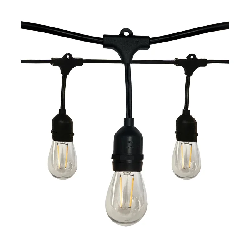 Recessed lights for retail store display areas24FT LED String Light; Includes 12-Light Filament LED bulbs With Plug, 12W, 2700K, 120V Recessed lights for retail store display areas24FT LED String Light; Includes 12-Light Filament LED bulbs With Plug, 12W, 2700K, 120V