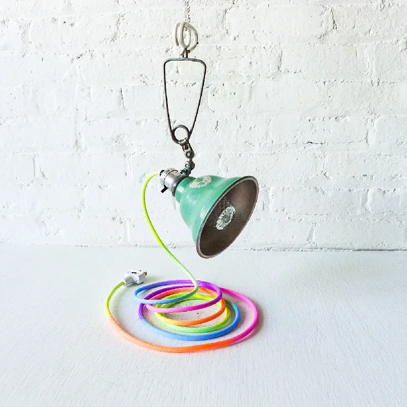 Lava Lamps for African Restaurants to Make it More ExoticIndustrial Mint Clip Clamp Lamp Hand Dyed Neon Ombre Pastel Rainbow Textile Cord Lava Lamps for African Restaurants to Make it More ExoticIndustrial Mint Clip Clamp Lamp Hand Dyed Neon Ombre Pastel Rainbow Textile Cord