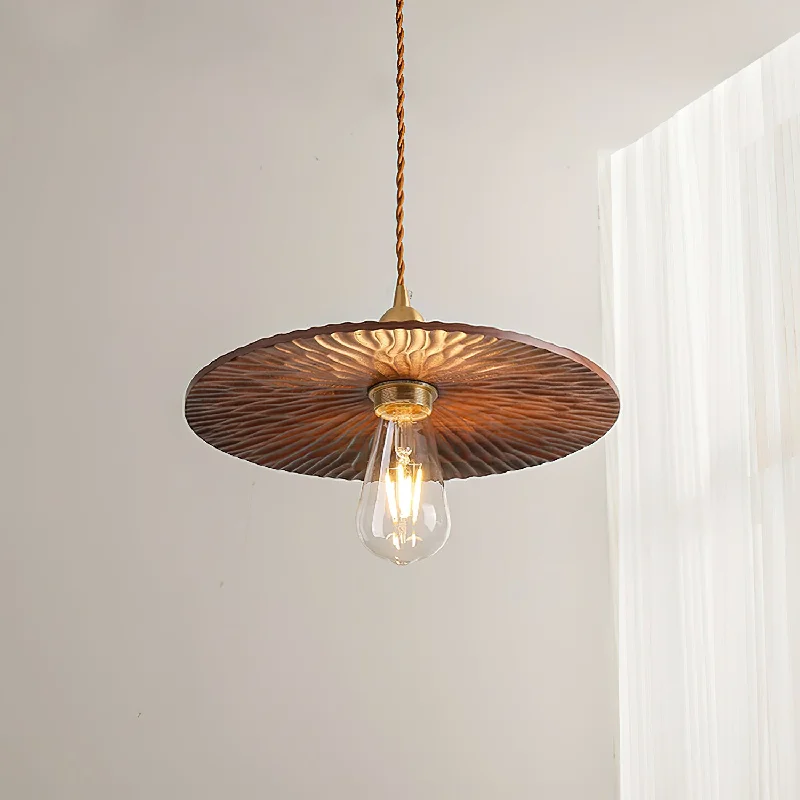 Brass & Walnut Color