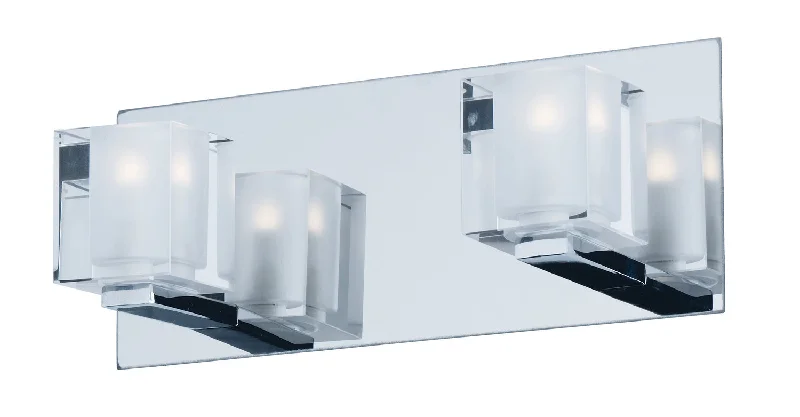 Recessed lights for music rooms to create the right ambianceBlocs 2-Light LED Wall Sconce in Polished Chrome Recessed lights for music rooms to create the right ambianceBlocs 2-Light LED Wall Sconce in Polished Chrome