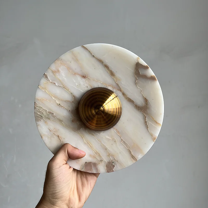Gold & White Marble
