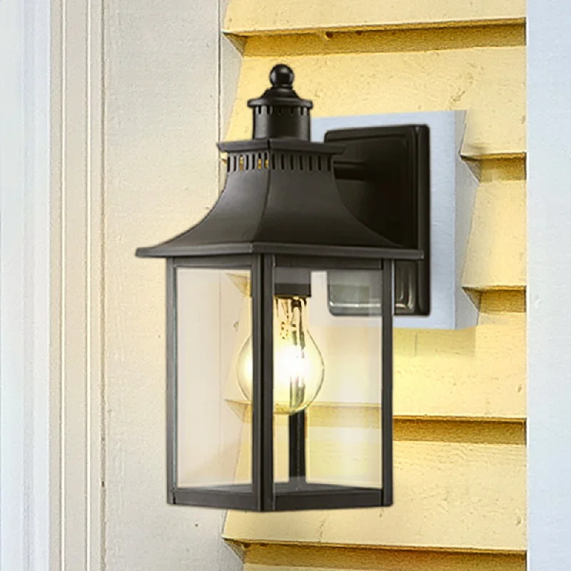 Adjustable Industrial Lighting for Flexible IlluminationUQL1751 Vintage Outdoor Wall Sconce, 11.25''H x 5.50''W x 6.25''D, Mystic Black Finish, Viersen Collection Adjustable Industrial Lighting for Flexible IlluminationUQL1751 Vintage Outdoor Wall Sconce, 11.25''H x 5.50''W x 6.25''D, Mystic Black Finish, Viersen Collection