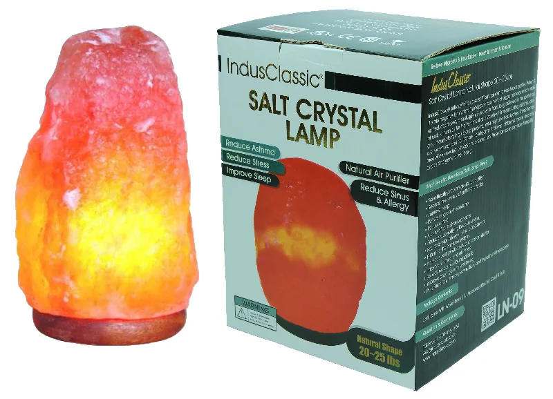 Salt Lamps for Reading Nooks to Create a Relaxing SpaceIndusClassic® LN-09 Natural Himalayan Crystal Rock Salt Lamp Ionizer Air Purifier 20~25 lbs With Dimmable Control Salt Lamps for Reading Nooks to Create a Relaxing SpaceIndusClassic® LN-09 Natural Himalayan Crystal Rock Salt Lamp Ionizer Air Purifier 20~25 lbs With Dimmable Control