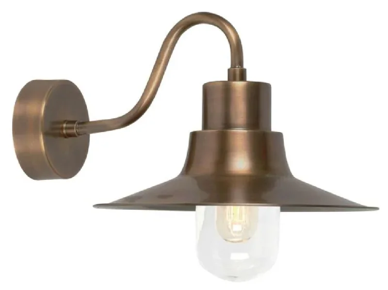fabric wall lamps with a linen shade for a relaxed and breathable atmosphereAged Brass Outdoor Wall Light - ID 12469 fabric wall lamps with a linen shade for a relaxed and breathable atmosphereAged Brass Outdoor Wall Light - ID 12469