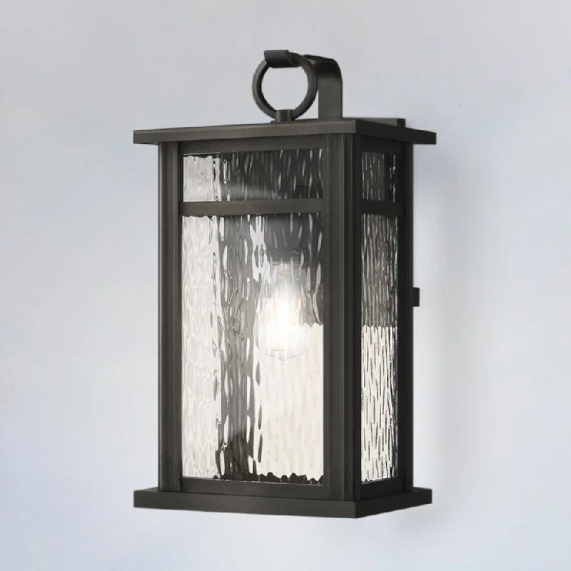 Industrial Task Lighting for Precision WorkstationsUQL1811 Modern Farmhouse Outdoor Wall Sconce, 17.50''H x 9.25''W x 8.50''D, Earth Black Finish, Carrington Collection Industrial Task Lighting for Precision WorkstationsUQL1811 Modern Farmhouse Outdoor Wall Sconce, 17.50''H x 9.25''W x 8.50''D, Earth Black Finish, Carrington Collection