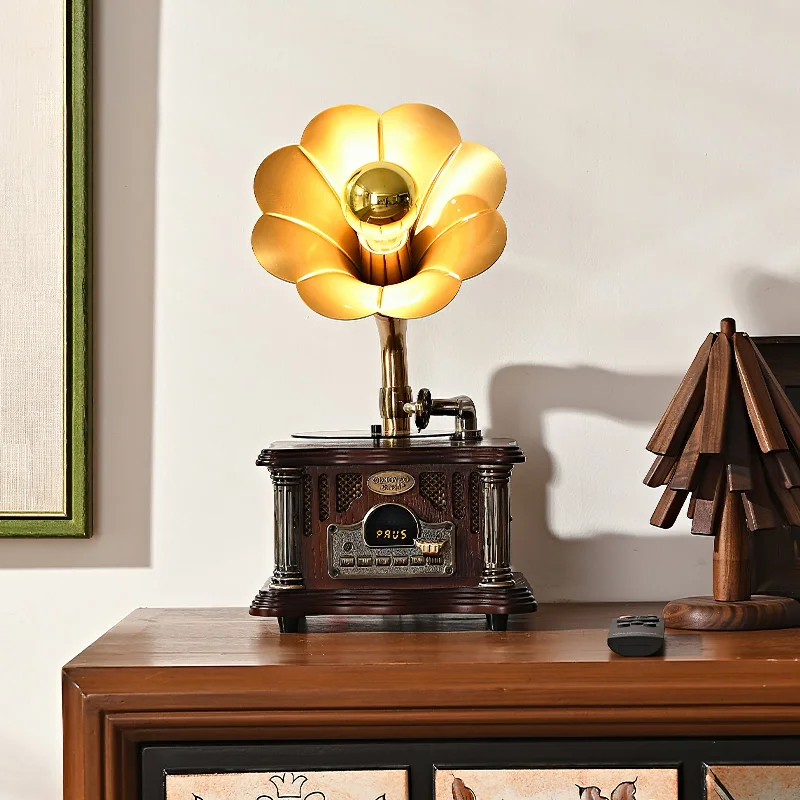 Gold & Walnut Color