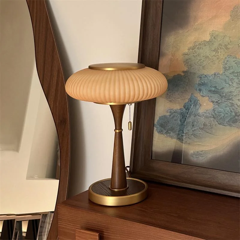 Gold & Walnut Color